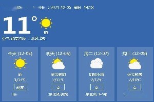 「今日天气预报」枣庄2022年10月03日天气预报小雨西北风4-5级空气质量优